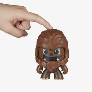 Star Wars Mighty Muggs 6+ Chewbacca brown activity toy figure