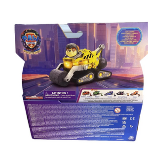 Paw Patrol-Rubble & bulldozer-The Mighty Movie Themed Assorted Zuma Rubble Chase