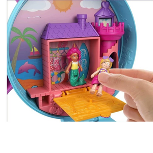 Polly Pocket-Dolphin Beach- World Pop and Swap Feature 5 Reveals