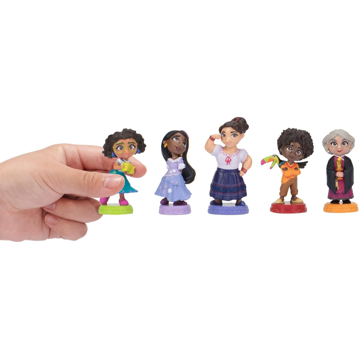 Encanto Figurine 5 Pack Collectible Mirabel Antonio Isabela Luisa Alma Ages 3+