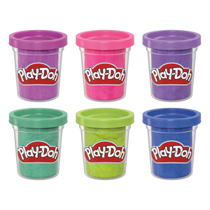 Play-Doh 6 Pack Sparkle Collection Metallic Shine Colors New Toy