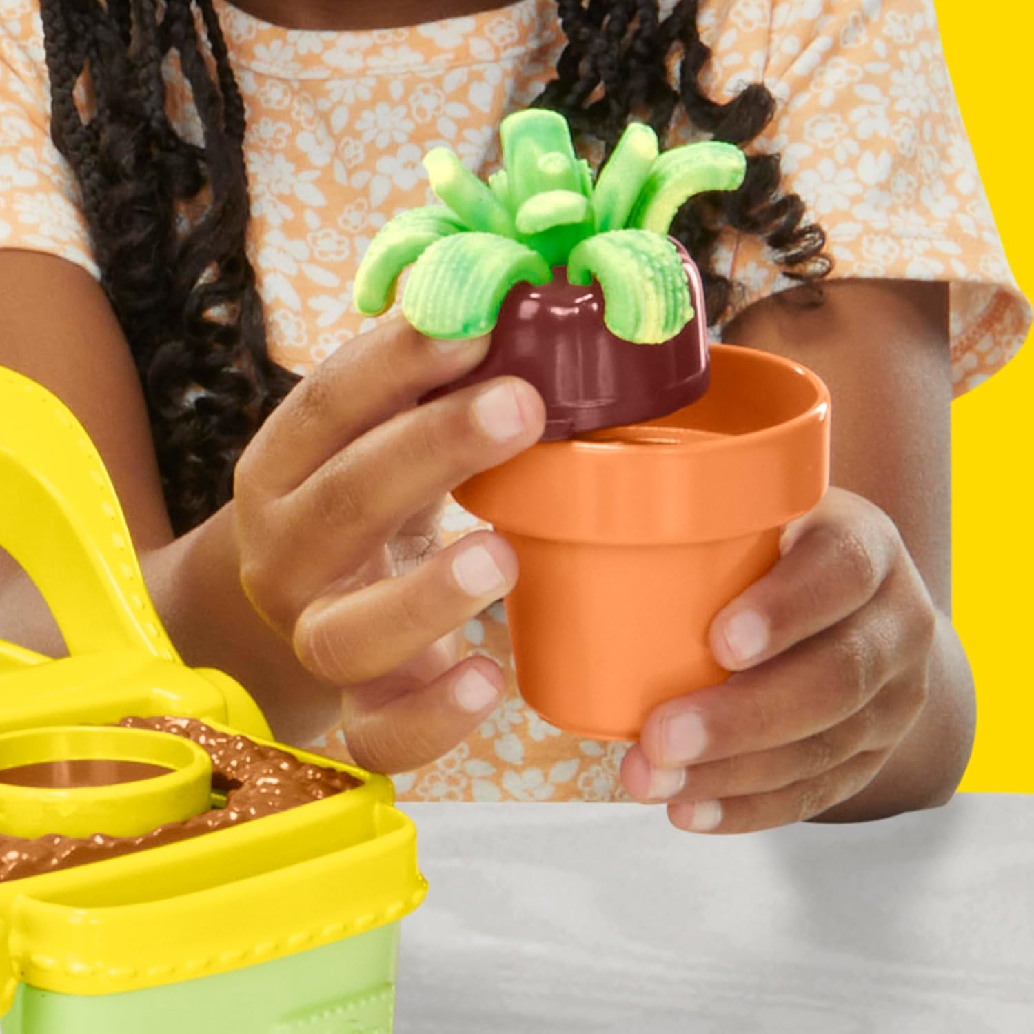 Play-Doh Blooming Flower Garden Toy Playset Nature Pretend Play New Toy