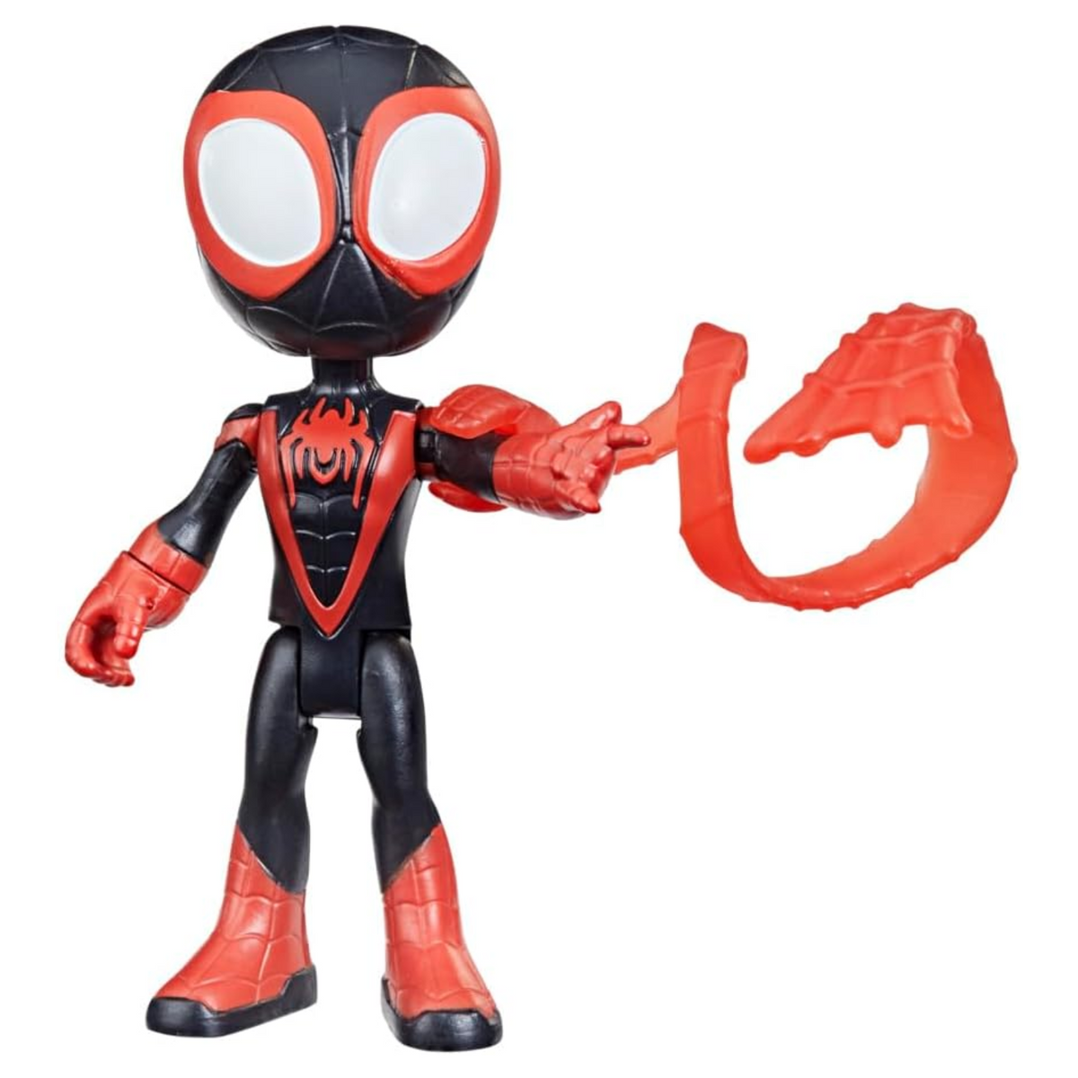 Spidey and His Friends 10 CM Miles Morales Spiderman With Accessory New Toy
