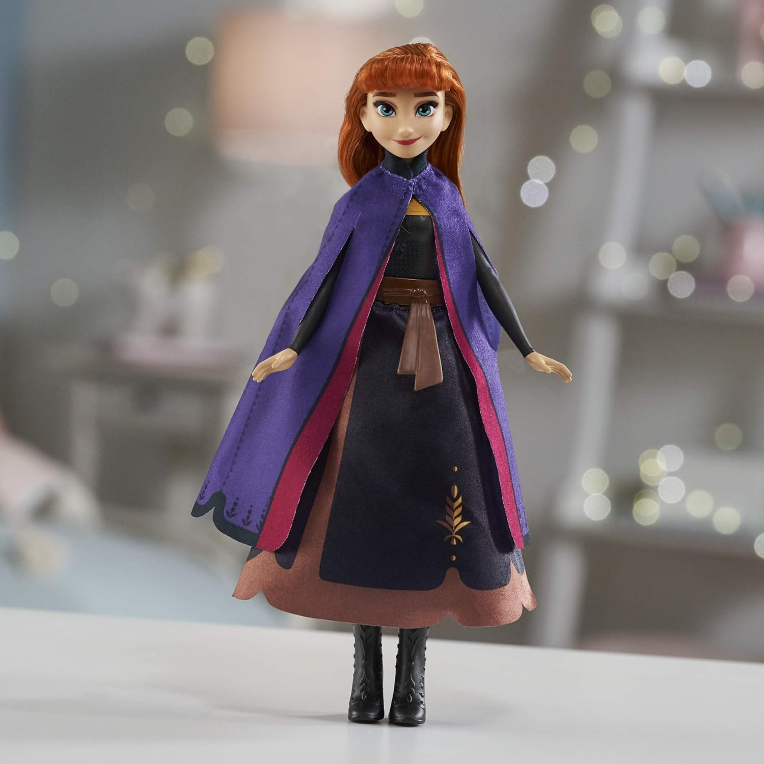 Frozen 2 Anna Queen Transformation Fashion Doll 2 Outfits 2 Hair Styles Ages 3 +