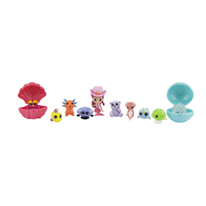 Splashlings Wave 3 12 Pack Mermaid and Sea Friends Toy Set for Kids Aged 5 +