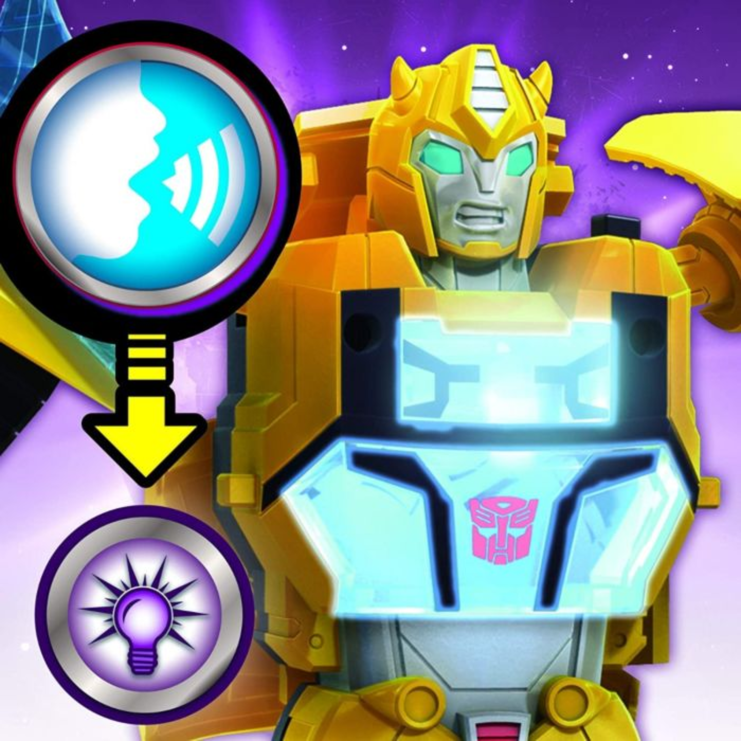 Transformers Battle Call Bumblebee 5 Inch Figure Energon Lights Ages 6 +