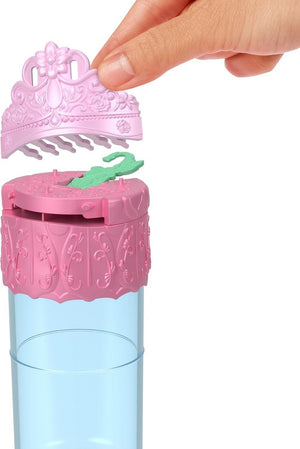 Mattel Disney Princess Royal Color Reveal Small Doll with 6 Surprises Including
