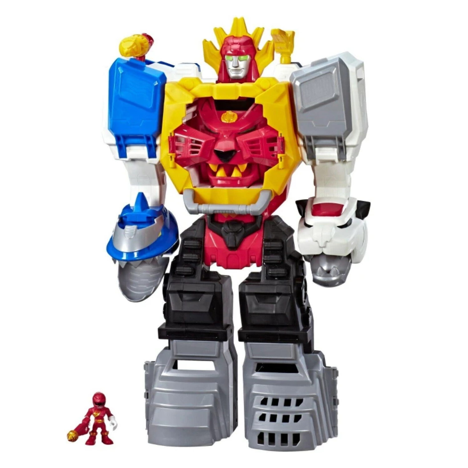Playskool Heroes Giant 2 Feet Power Rangers Morphin 2-in-1 Megazord Ages 3+ Play