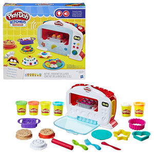 Play-Doh Kitchen Creations Magical Oven Set with 6 Tubs of Dough Ages 3+