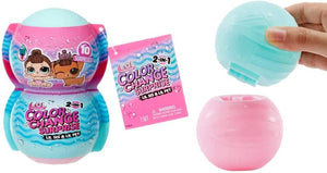 L.O.L. Surprise 2-in-1 Sister Colour Change Dolls with Pet & 10 Surprises Doll