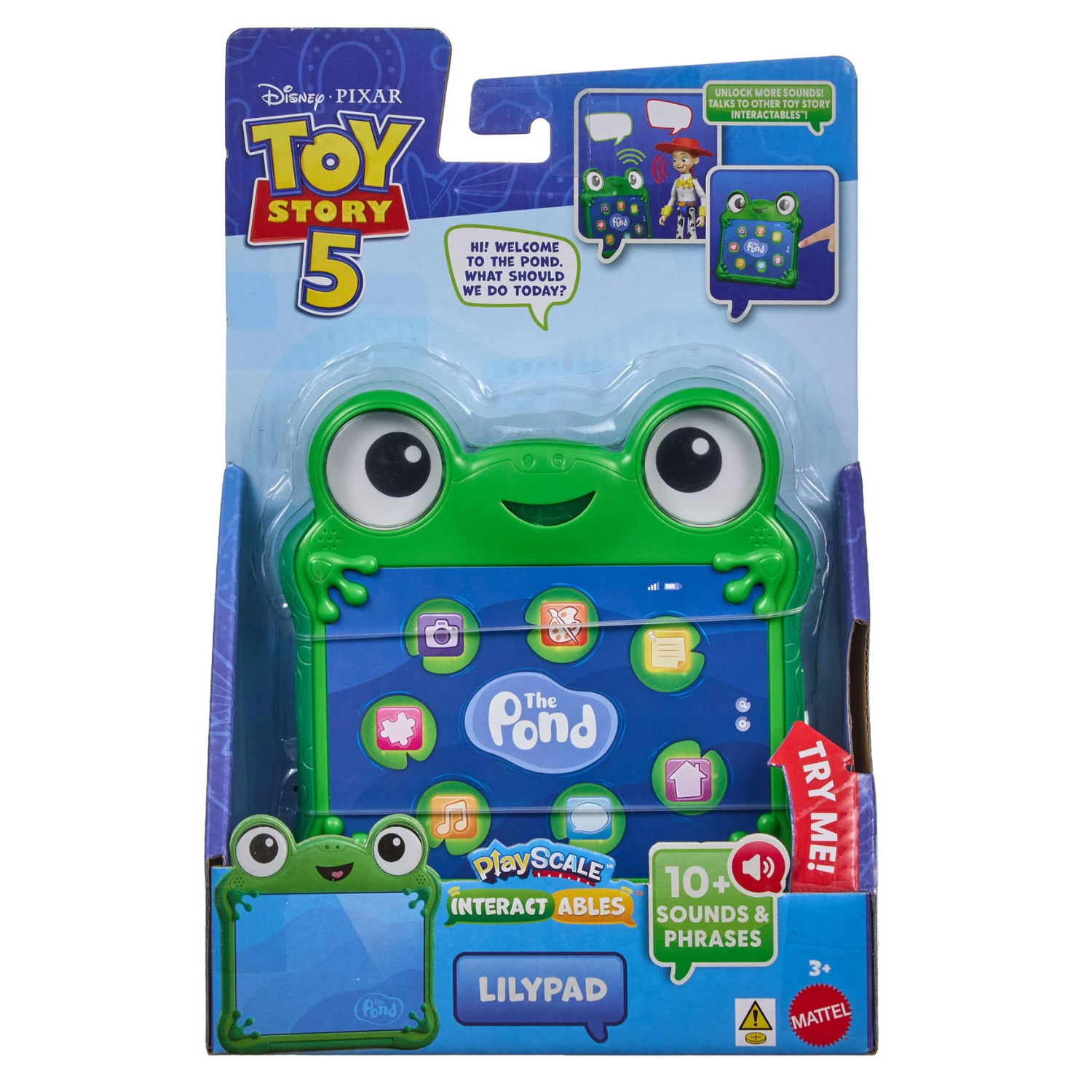 Disney Pixar Toy Story 5 Interactables Lilypad 6 Inch Figure New Toy