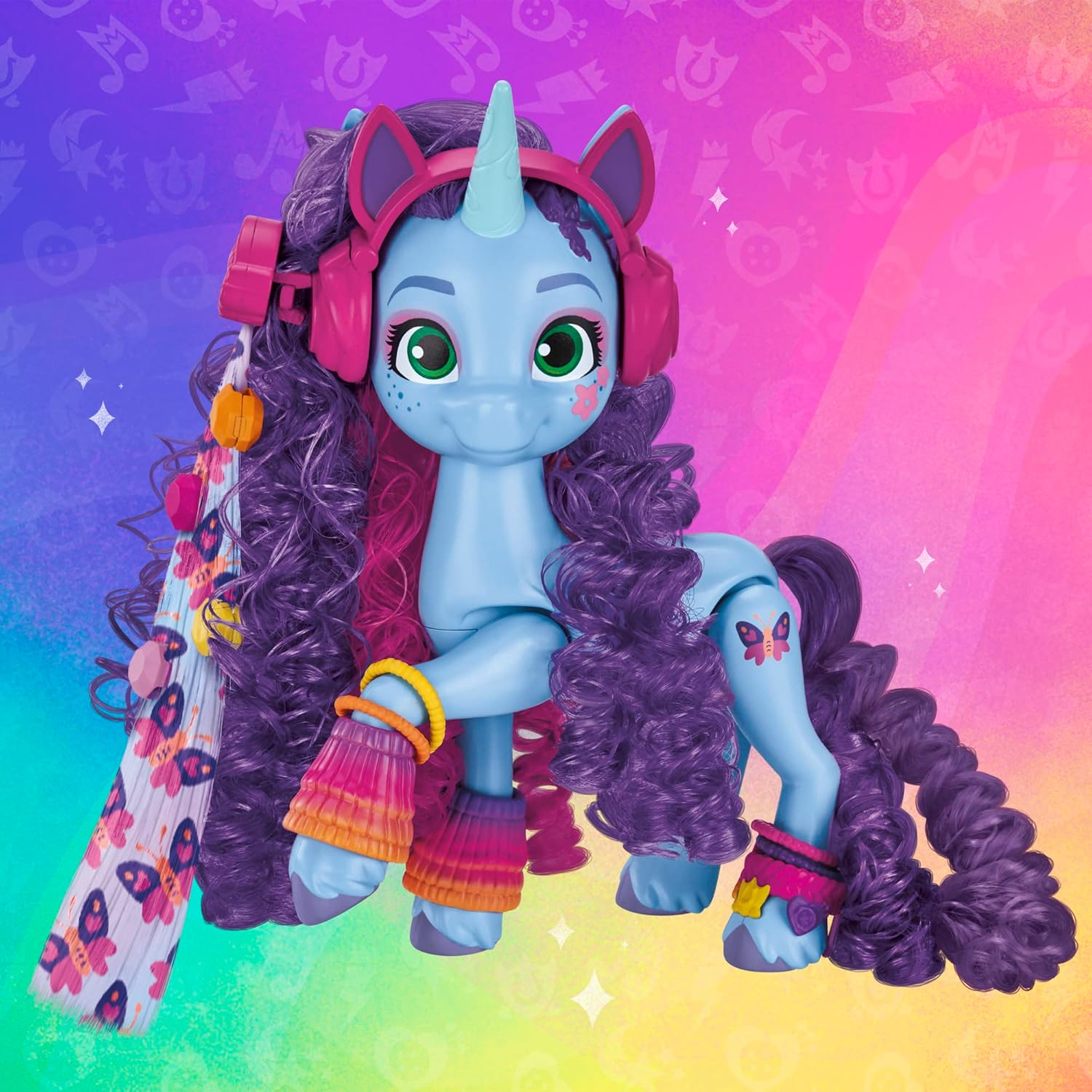 My Little Pony Misty Brightdawn 5.5" Styling Doll Toy With Accessories For Kids