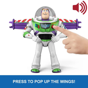 Toy Story 10.5 Inch Flight Mode Hi-Tech Edition Buzz Lightyear New Toy Robot