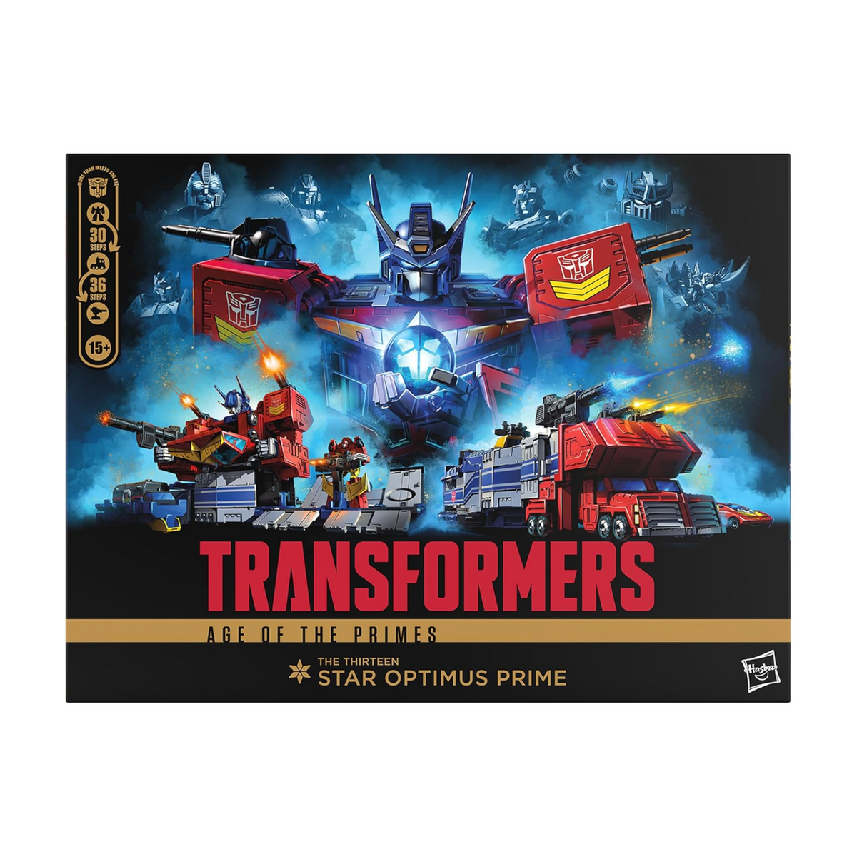 Transformers Age Of Primes Titan Class Thirteen Star Optimus Prime 15-inch New
