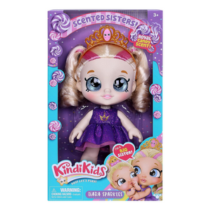 Kindi Kids Tiara Sparkles 10" Scented Doll with Wobble Head Removable Shoes