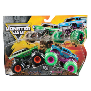 Monster Jam Series 33 Diecast Truck 2 Pack Avenger vs Avenger Toy Race Ages 3 +