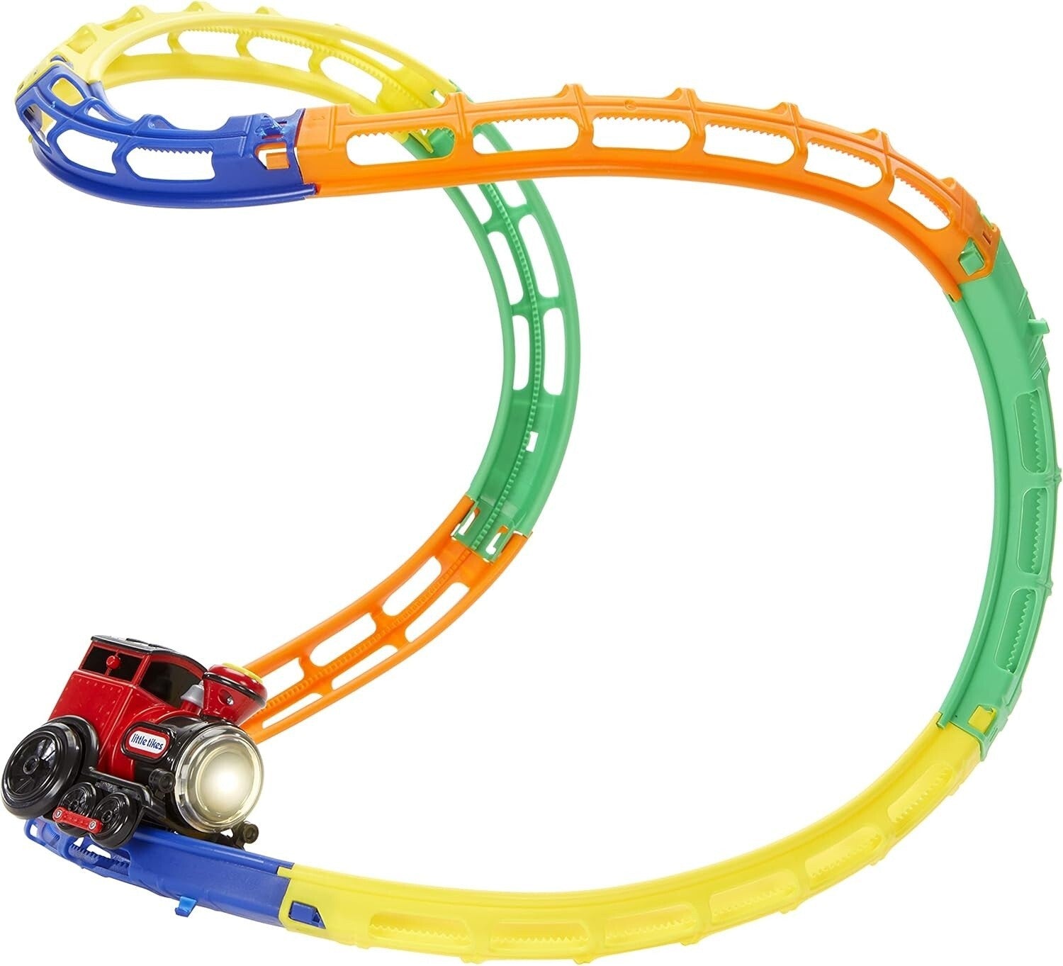 Little Tikes Learn & Play Tumble Train Toy with Lights and Sound Track Play Gift