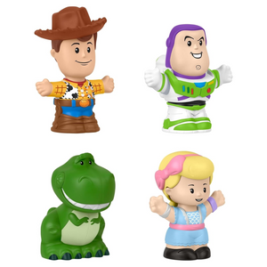 Little People Disney Pixar Toy Story Mini Figures 4 Pack Jessie Woody Buzz Light
