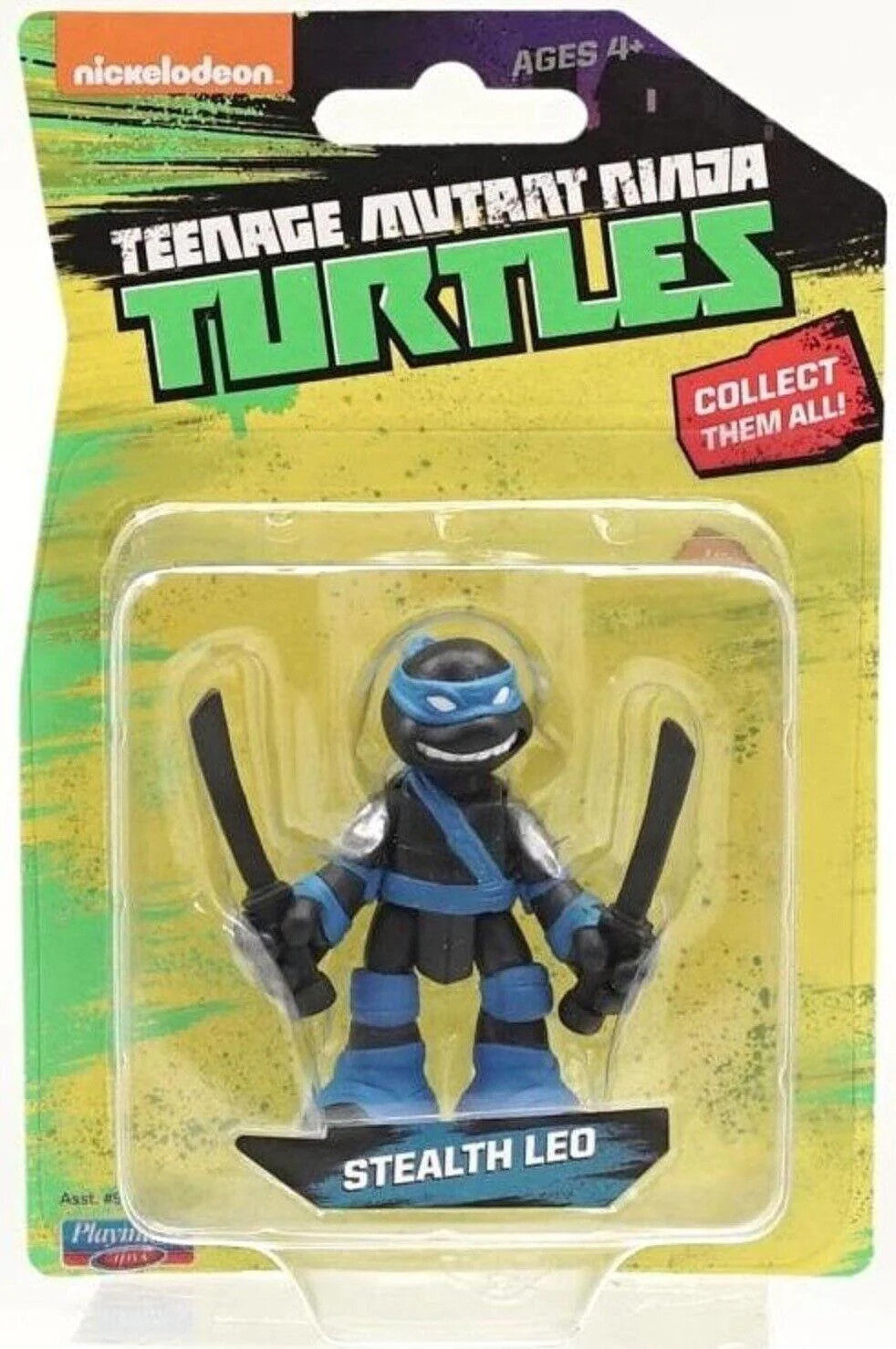 Teenage Mutant Ninja Turtles-Stealth Leo Mini Figure Ages 3+ Toy Play Gift Fight
