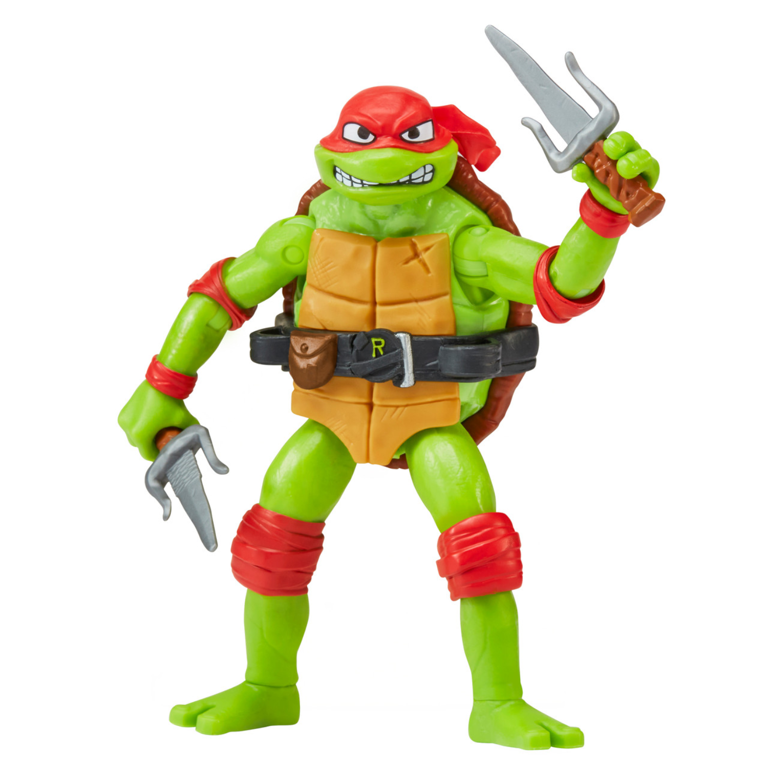 TMNT Raphael Movie Roleplay & Action Figure Bundle Hero Playset for Kids Ages 4+