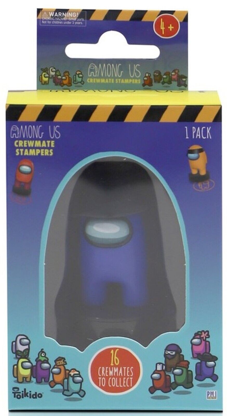 Among Us Randomly assorted Crewmate Stampers Single Pack 5cm Video Game