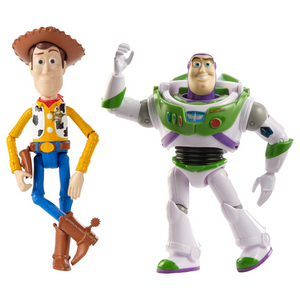 Disney Pixar Toy Story Action Figures 7-inch Woody and Buzz 2-Pack New Toy