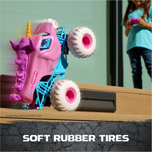 Monster Jam Sparkle Smash RC Toy Unicorn 1:15 Scale New Monster Truck
