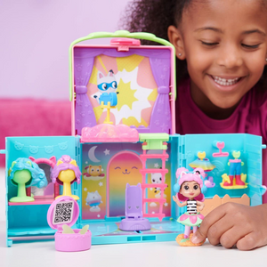Gabby Dollhouse Dress Up Closet Playset with Figure Accessories Toy Age 3 Plus