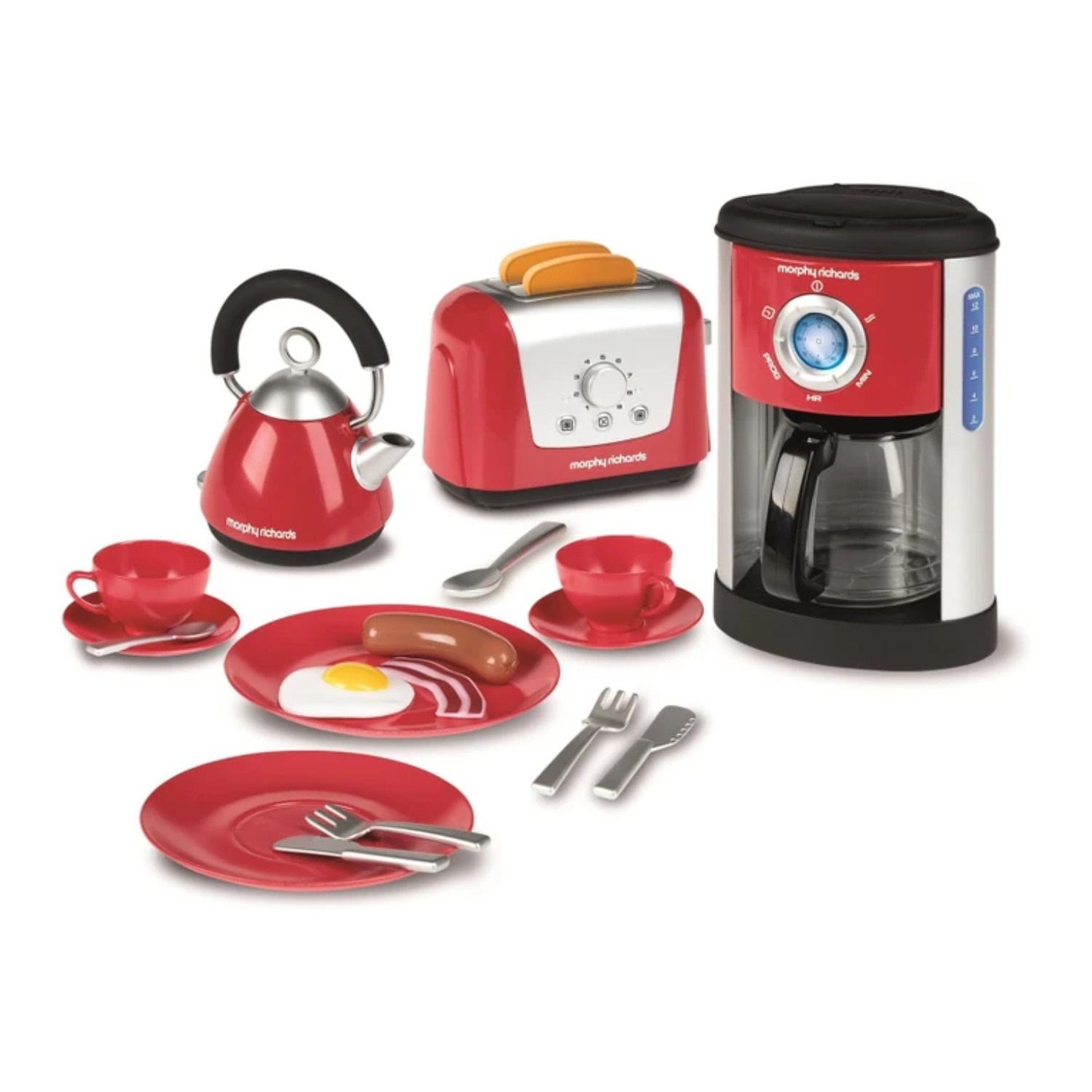 Casdon Morphy Richards Kitchen Toy Set for Children Aged 3 Plus with Toaster