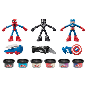 Play-Doh Marvel Hero Playset Action Figures with Wearable Tools