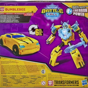 Transformers Battle Call Bumblebee 5 Inch Figure Energon Lights Ages 6 +