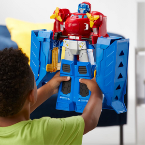 Transformers Optimus Prime Jumbo Jet Wing Racer Bumblebee Plane Car Robot Play