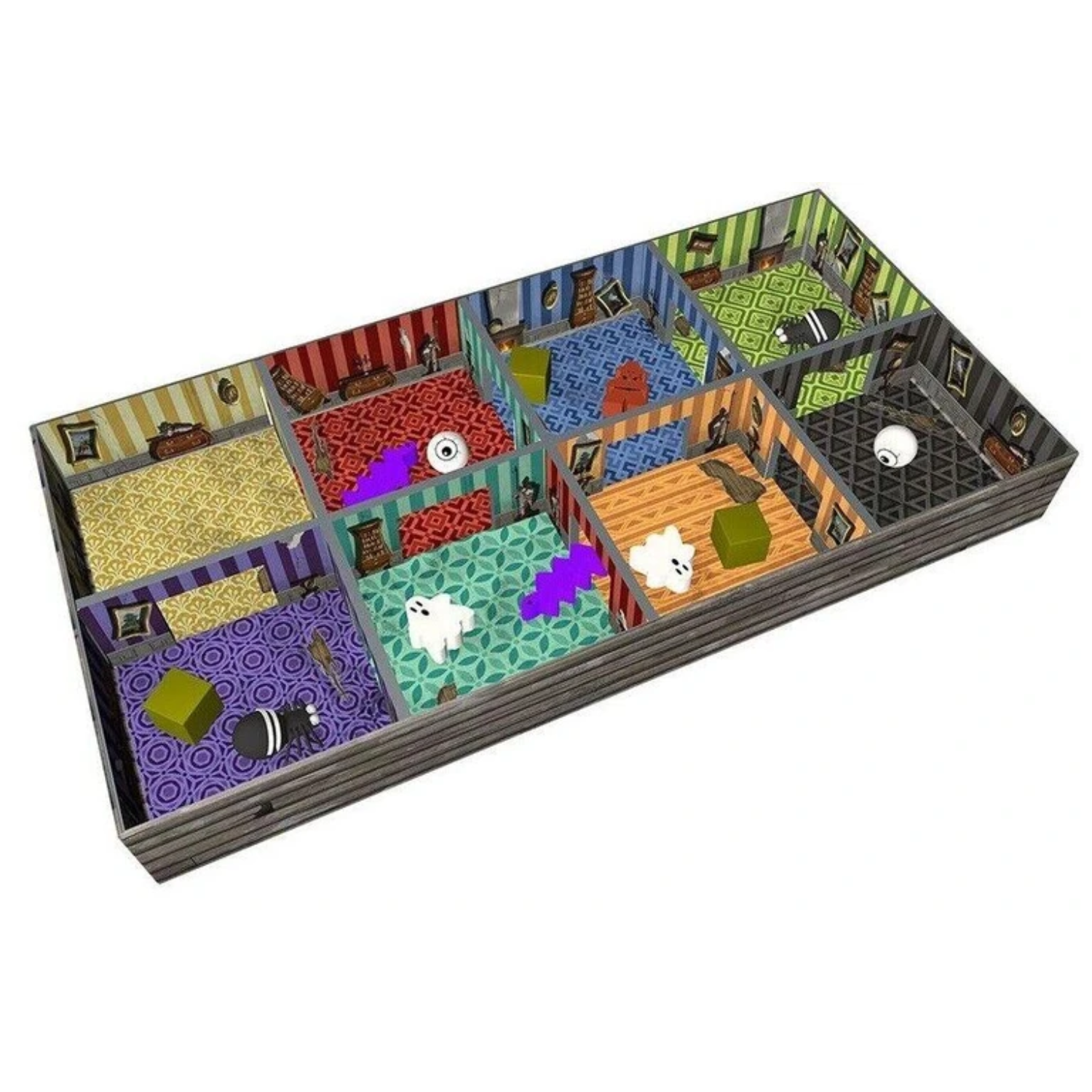 Shaky Manor The Tilted Treasure Hunt Kids Game Mansion Hill Board Ghost Snake
