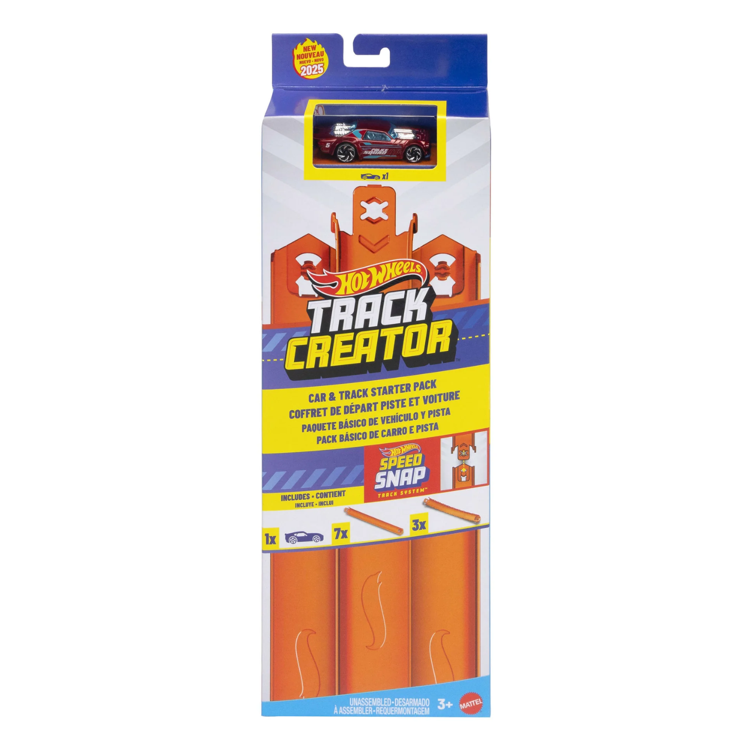 Hot Wheels Track Creator Car and Track Starter Pack New Toy