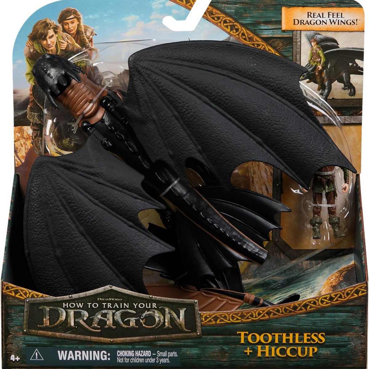 How to Train Your Dragon Toothless and Hiccup Figure New Toy