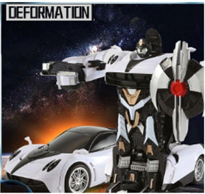 MZ Transforming 2339P Ages 8+ Toy IR RC Robot Pagani Car Truck Race Play Gift
