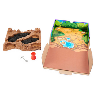Kinetic Sand Dino Dig Playset with 10 Hidden Dinosaur Bones Kids Toy Age 6+ Gift