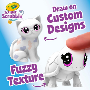 Crayola Scribble Scrubbie Pets Boutique Spray Little Pets Avengers Action 4+