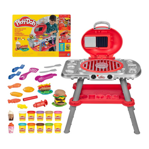 Play-Doh Sizzlin BBQ Grill Playset with Lights and Sounds
