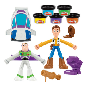 Play-Doh Toy Story Space Adventure Playset Buzz Lightyear Woody New Toy