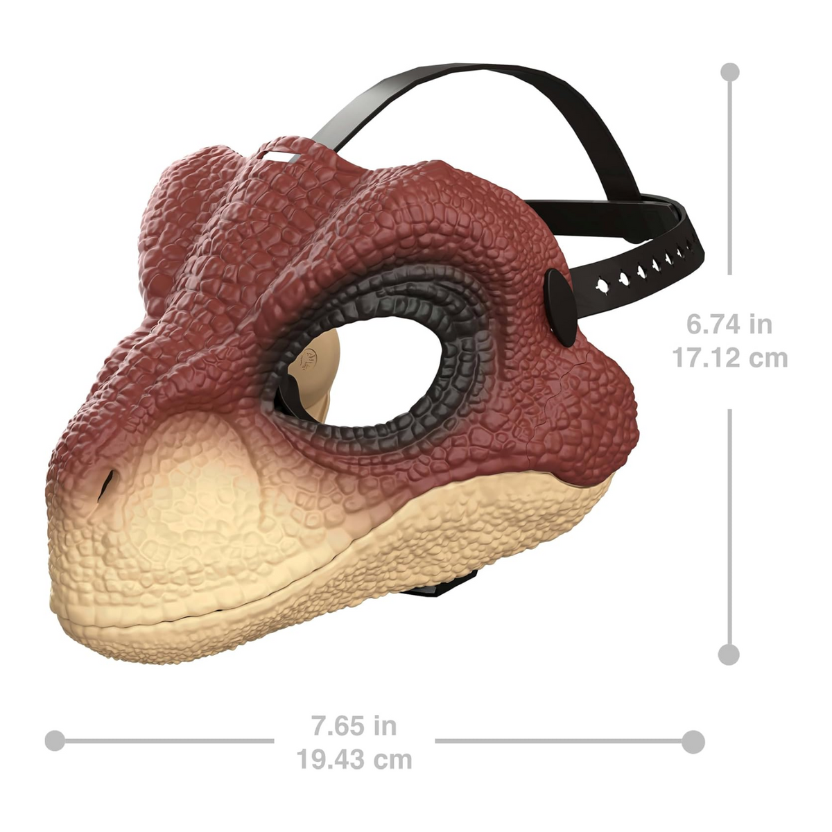 Jurassic World Rebirth Raptor Dinosaur Mask Head Wear Costume Gear New Toy