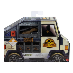 Jurassic World Dominion Minis Battle Pack Dinosaur Figures 4 Dinosaurs 1 Human