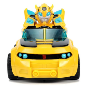Transformers Rescue Bots Academy Bumblebee Roadster Remote Control Car RC Race
