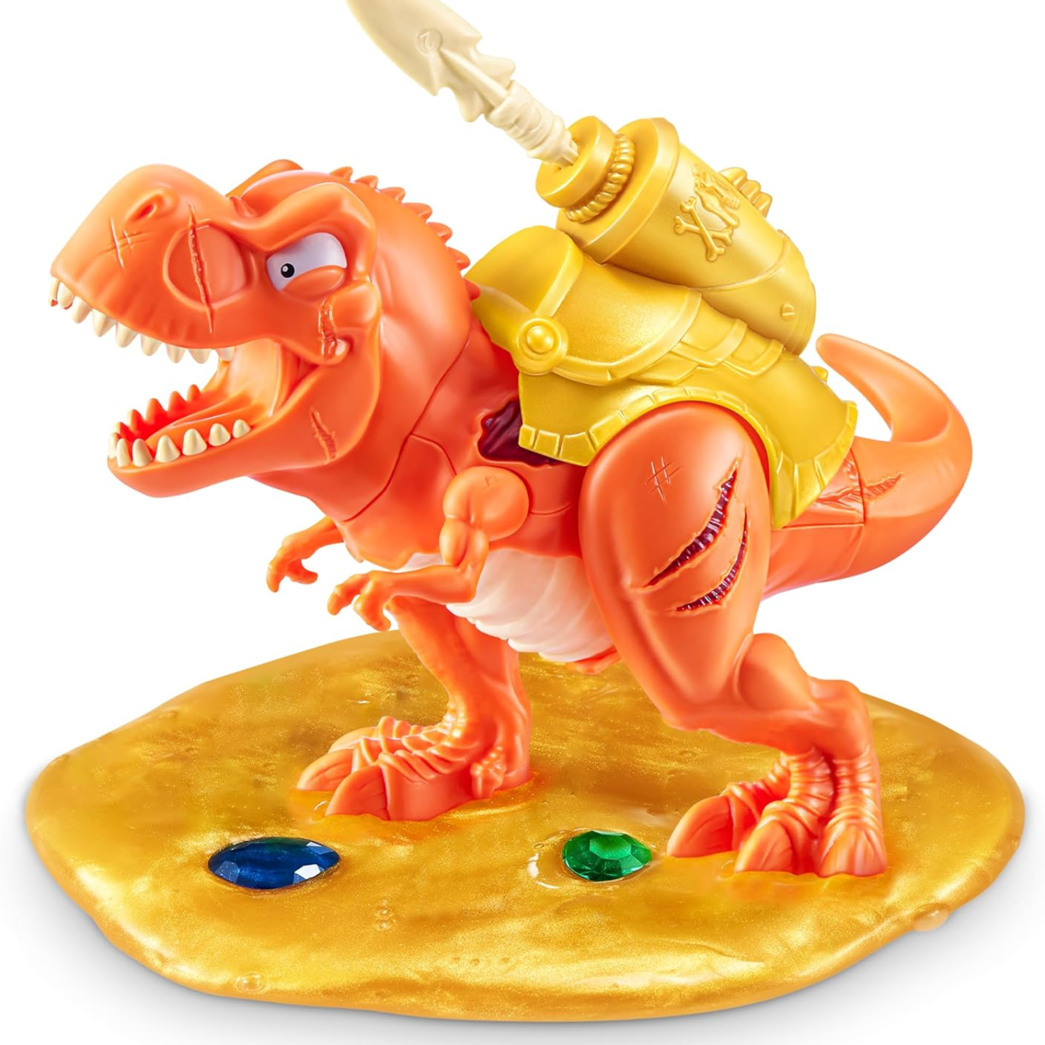 Smashers Dino Island Gold Treasure Hunt Playset with 70+ Surprises Ages 3-12