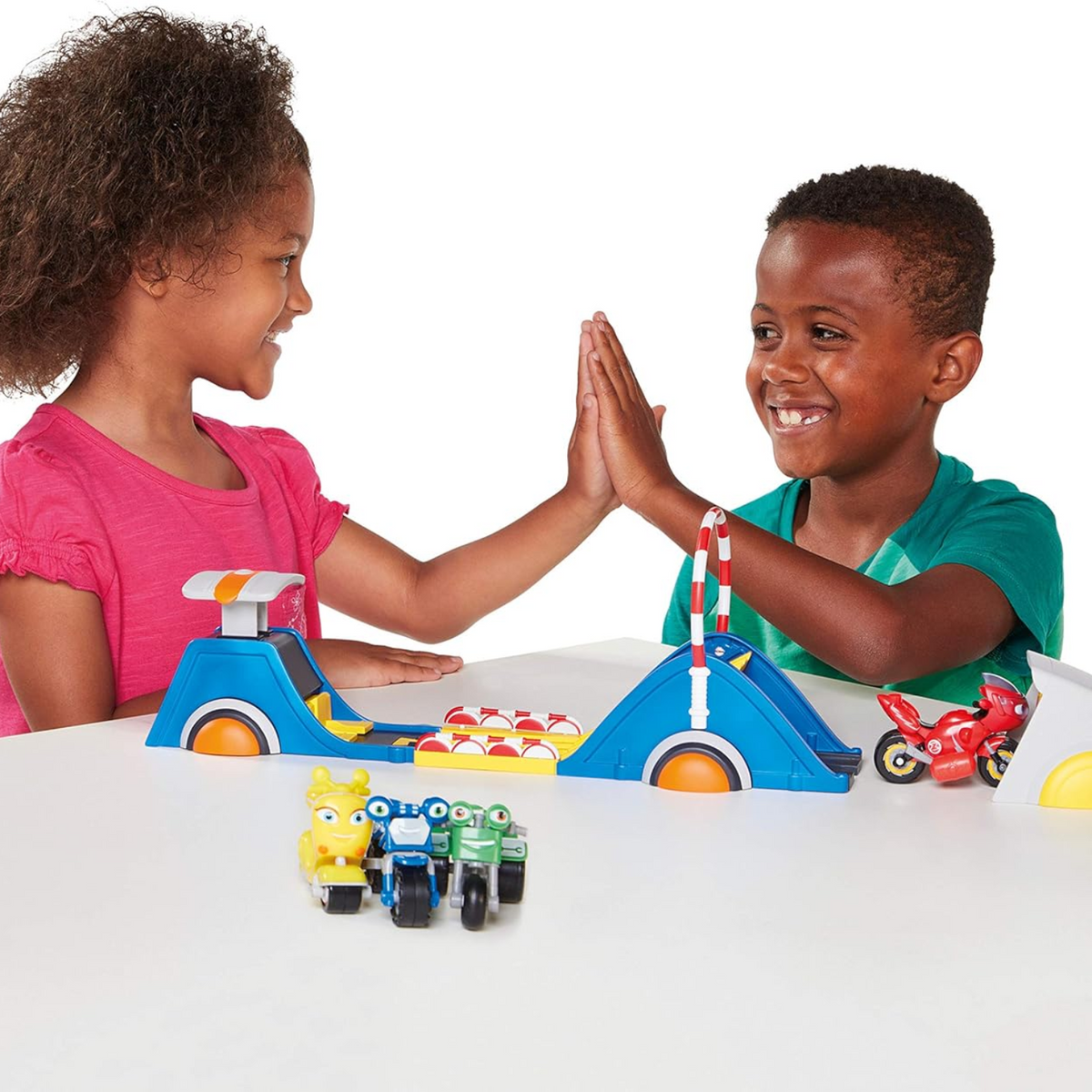 Ricky Zoom Speed and Stunt Bike Playset New Toy Race Track