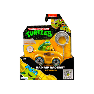 Teenage Mutant Ninja Turtles TMNT Leonardo Rad Rip Racers Car New Toy