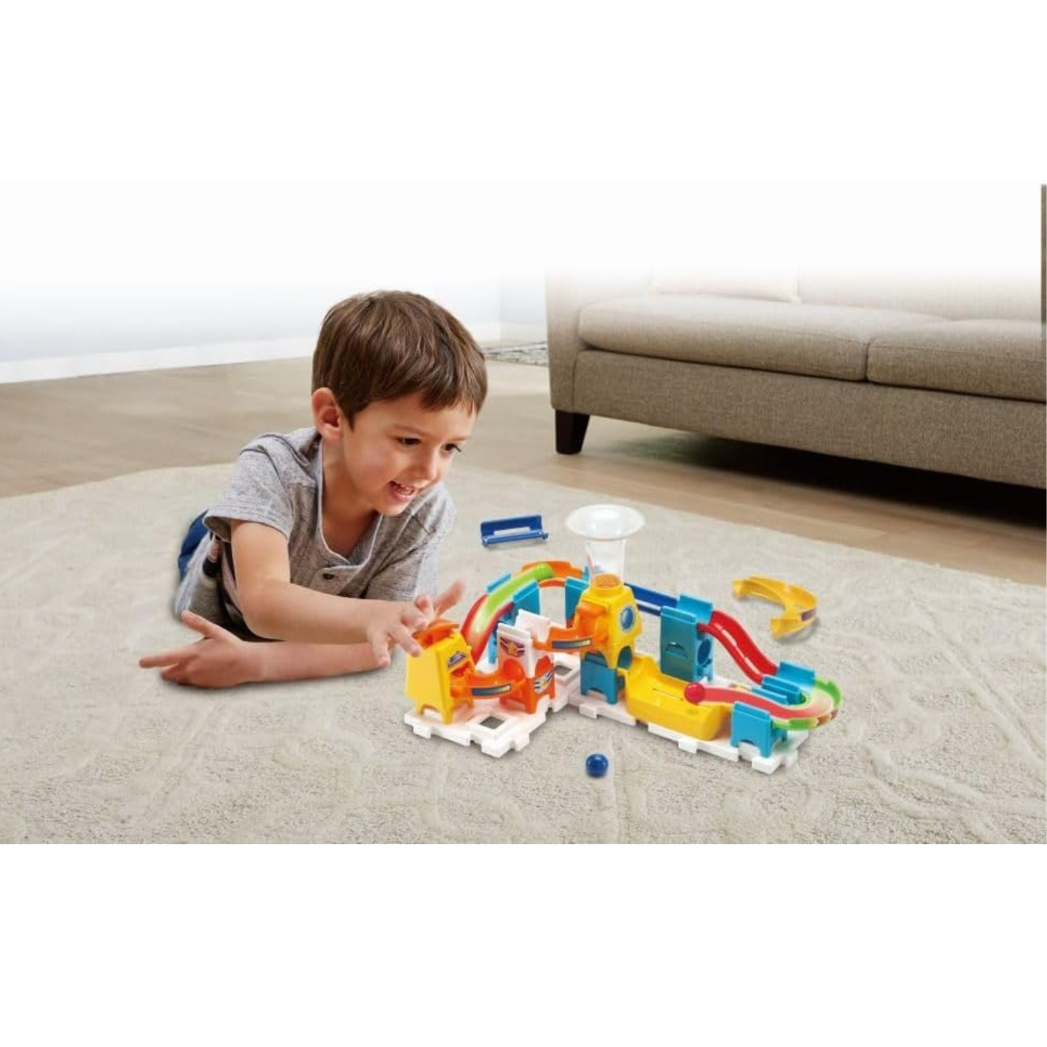 Vtech Marble Rush Starter Track Set 30 Pieces 3 Marbles Construction Toy Ages 4+