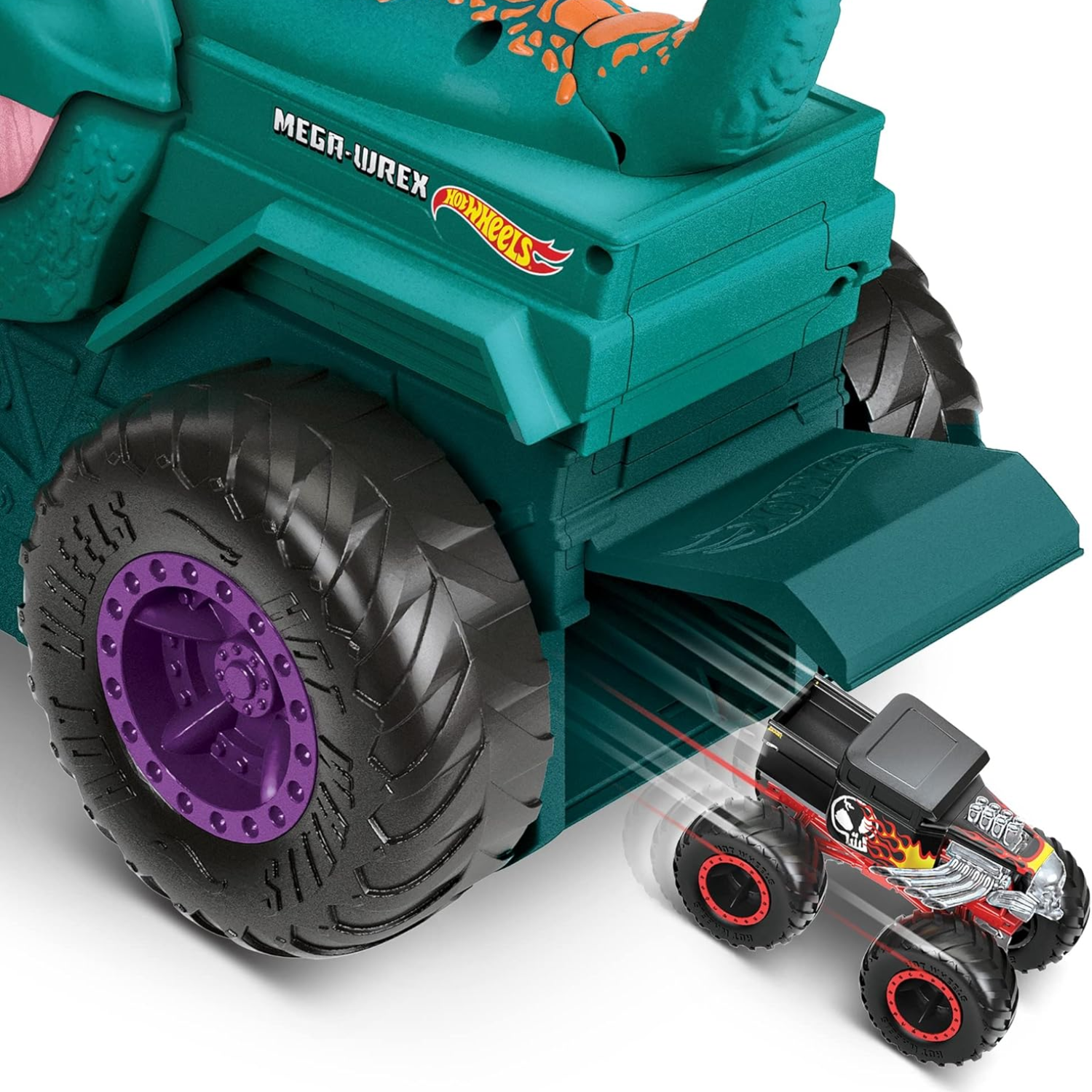 Hot Wheels Chompin Mega-Wrex Large Toy Monster Truck New Toy