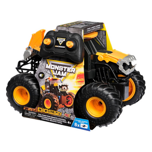 Monster Jam RC JCB Digatron Remote Control Indoor and Outdoor Truck New Toy