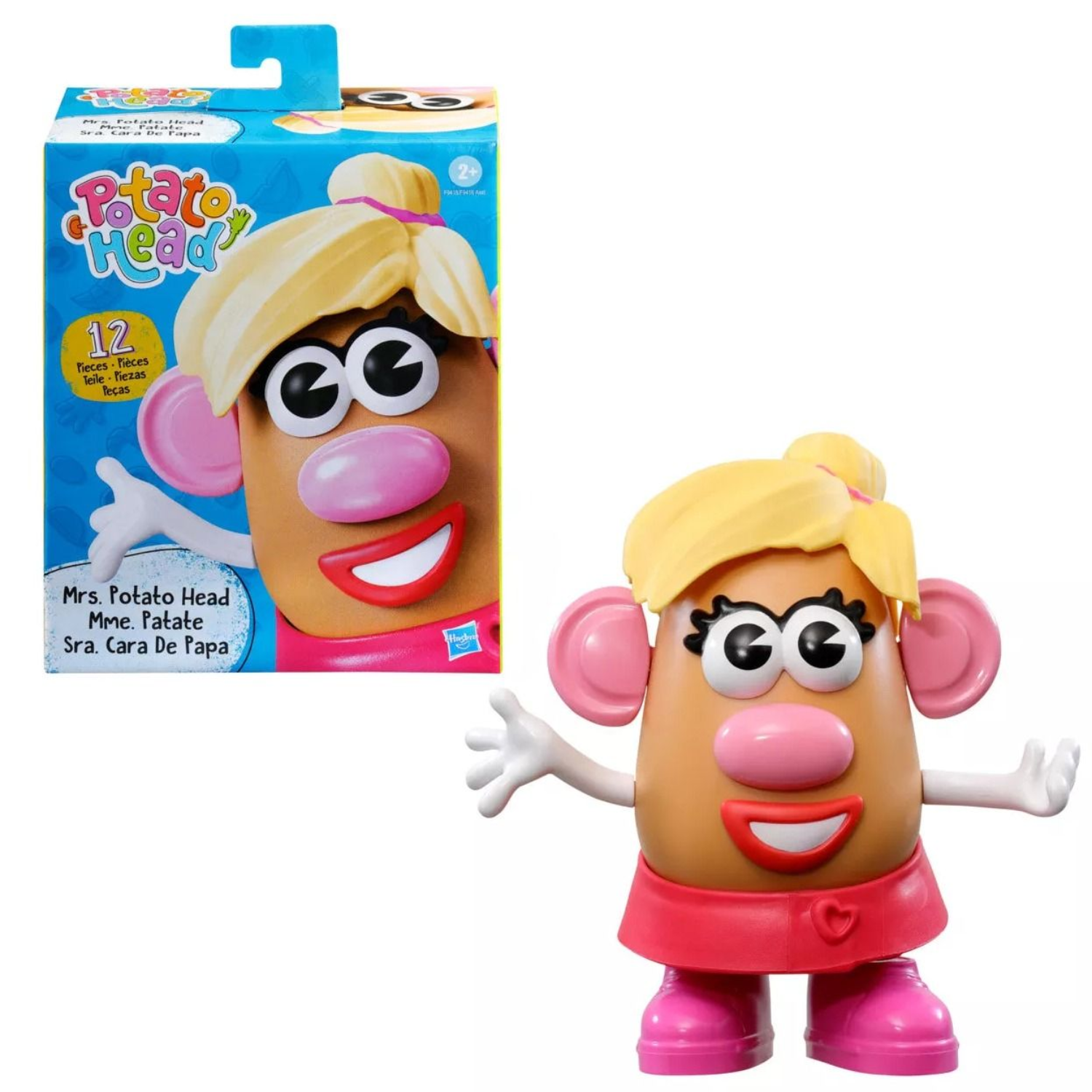 Mrs Potato Head Classic Mix and Match Toy with Accessories for Kids Ages 2+